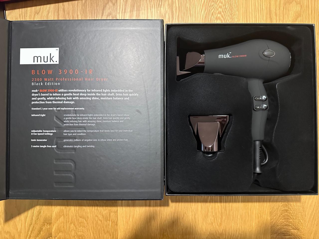 muk Blow Dryer 3900 Infrared Powered by Givergy